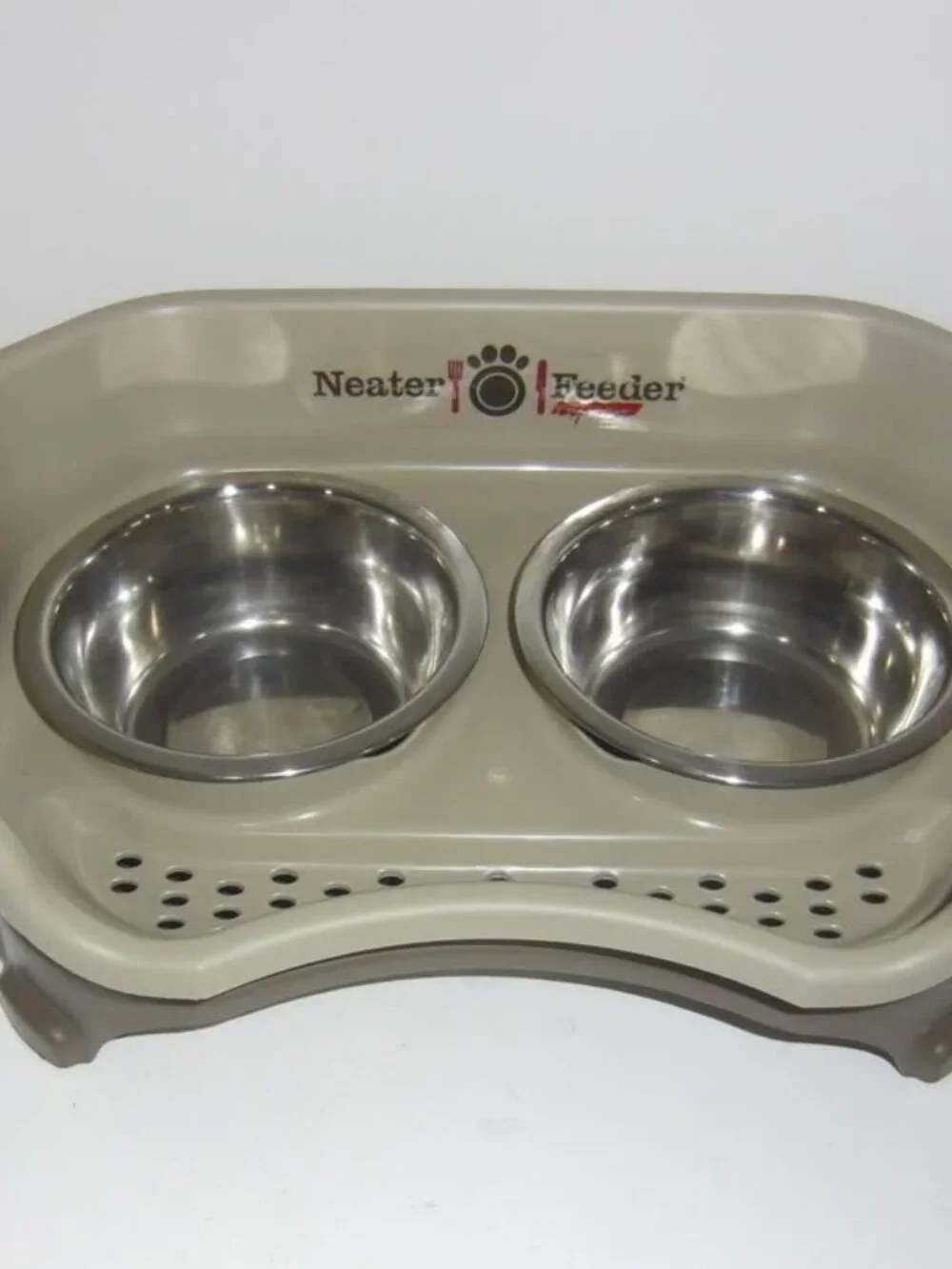 Neater Feeder System for Small Dog, Cat or Puppy - 2 Bowls & Stand